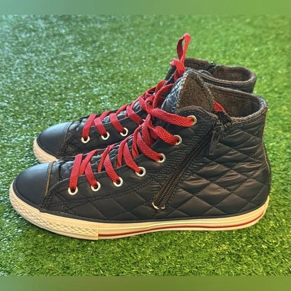 Converse Boys Chuck Taylor All Star 650681C Blue Casual Shoes Sneakers Size 5 - Picture 2 of 6